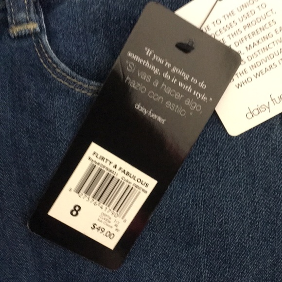 🔆SOLD🔆 DAISY FUENTES moda Jeans sz 8. - Picture 2 of 8